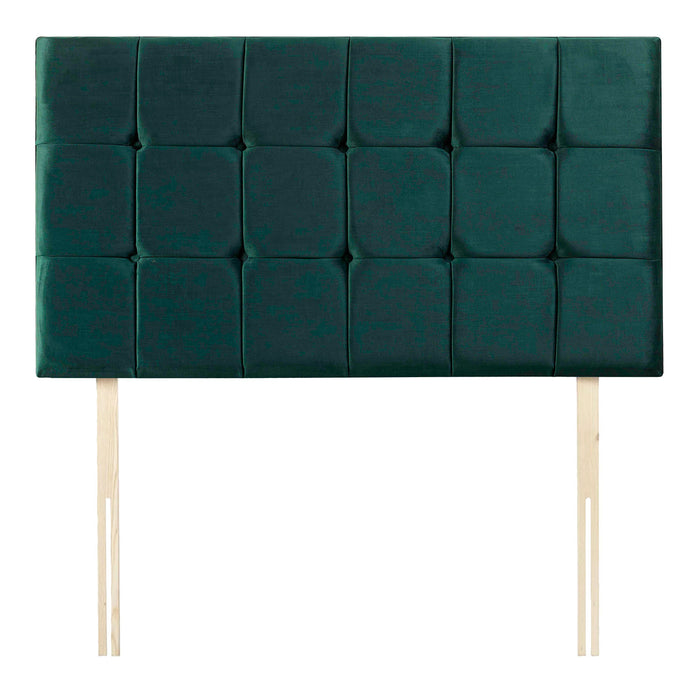 Gem Collection Cube Strutted Upholstered Headboard