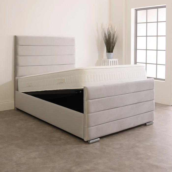 Olivia Upholstered Ottoman Bed Frame