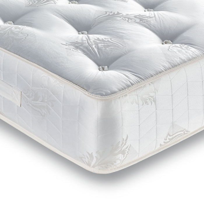 Gem Collection Emerald Damask Coil Sprung Mattress