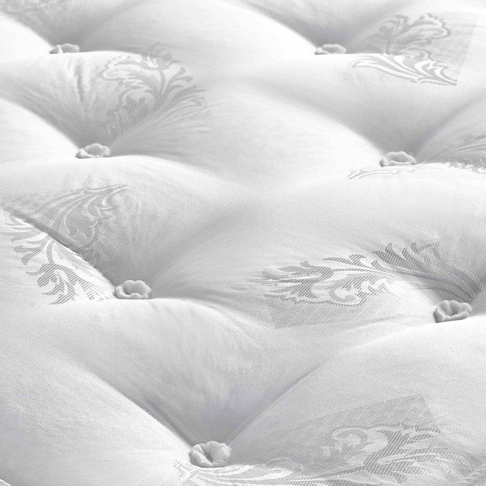 Gem Collection Emerald Damask Coil Sprung Mattress