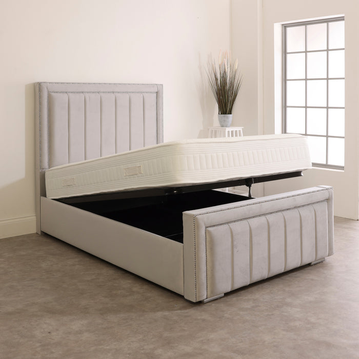 Sophie Upholstered Premium Ottoman Bed Frame