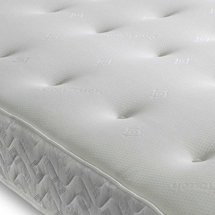 Winter/Summer Zip and Link Memory Foam Sprung Mattress